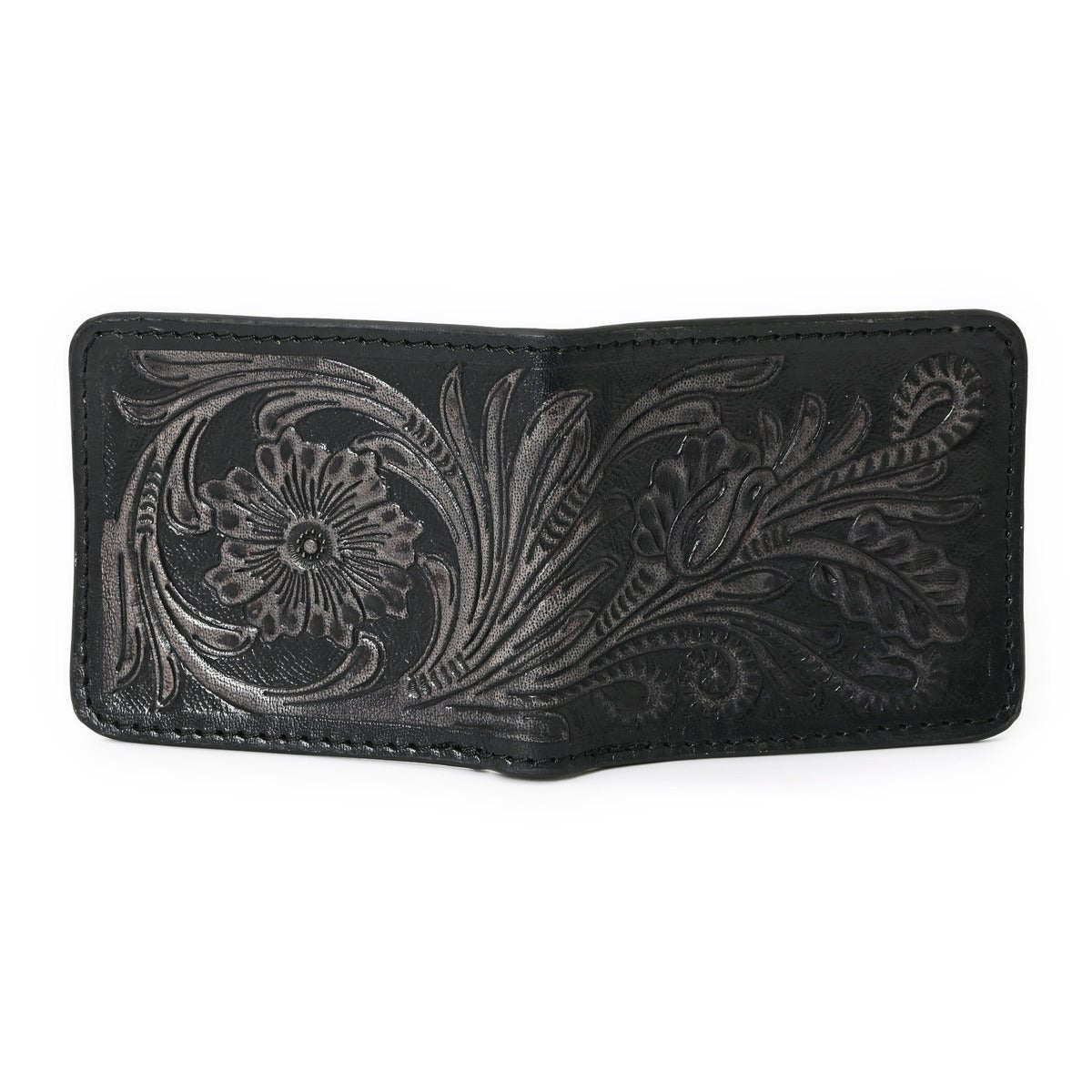 HushaHide™ Rustic Leather Wallet – Perfect Gift for Men, Handcrafted in India - HUSHAHIDE