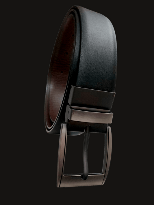 Formal leather belt - HUSHAHIDE