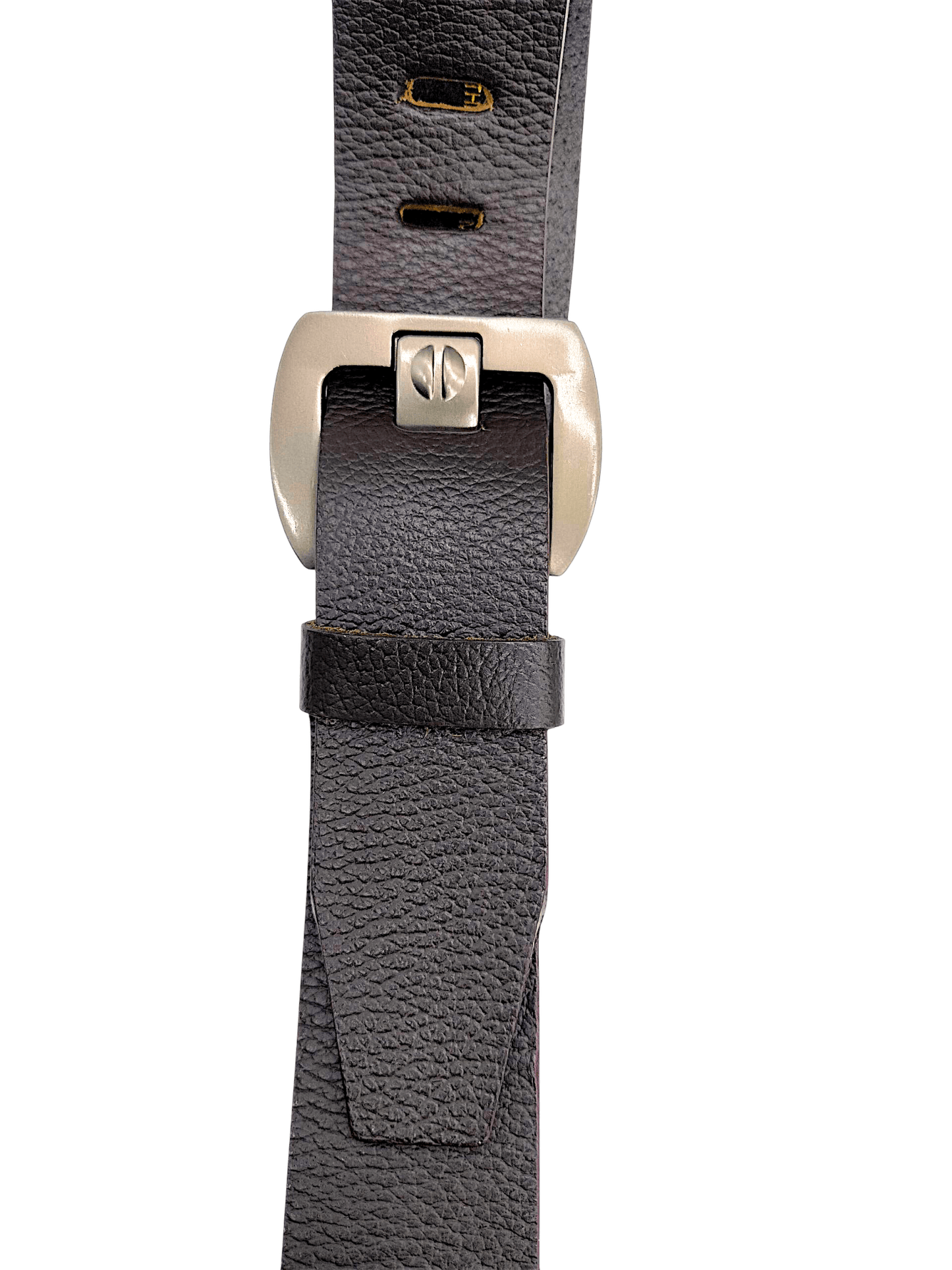 HushaHide Men's Genuine Leather Belt | 1.5 Inch Thick Strap | Stylish metal Buckle | Formal & Casual Wear - HUSHAHIDE