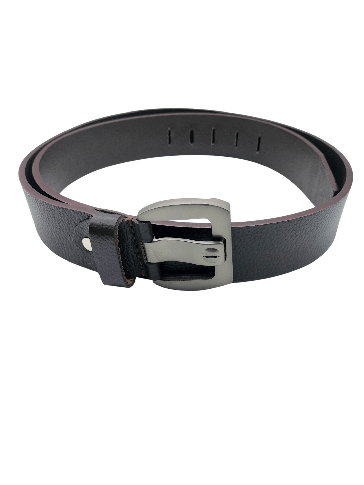 HushaHide Men's Genuine Leather Belt | 1.5 Inch Thick Strap | Stylish metal Buckle | Formal & Casual Wear - HUSHAHIDE