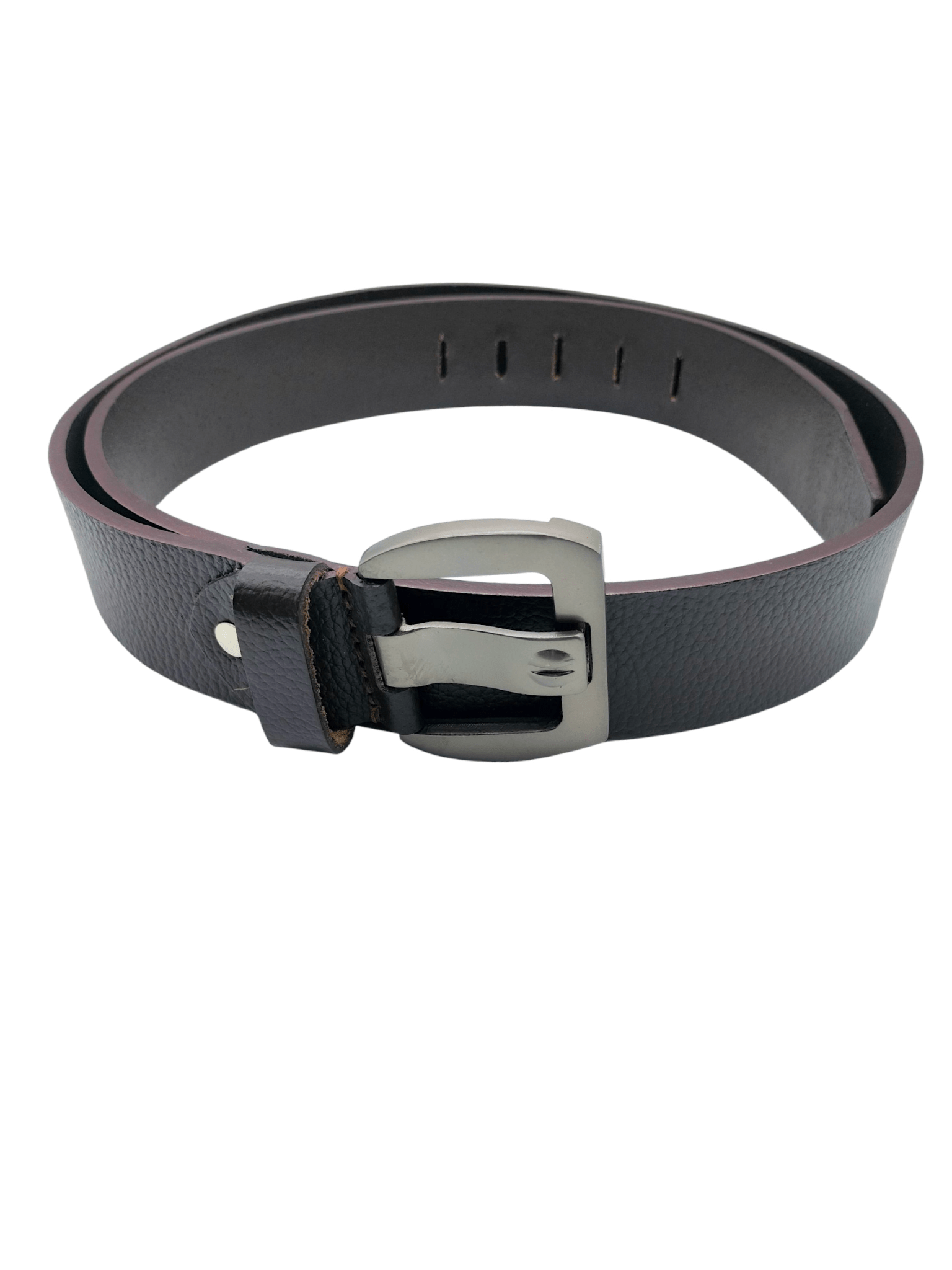 HushaHide Men's Genuine Leather Belt | 1.5 Inch Thick Strap | Stylish metal Buckle | Formal & Casual Wear - HUSHAHIDE