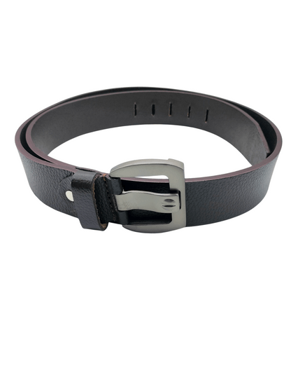 HushaHide Men's Genuine Leather Belt | 1.5 Inch Thick Strap | Stylish metal Buckle | Formal & Casual Wear - HUSHAHIDE