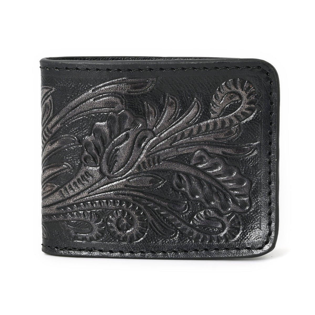 HushaHide™ Rustic Leather Wallet – Perfect Gift for Men, Handcrafted in India - HUSHAHIDE