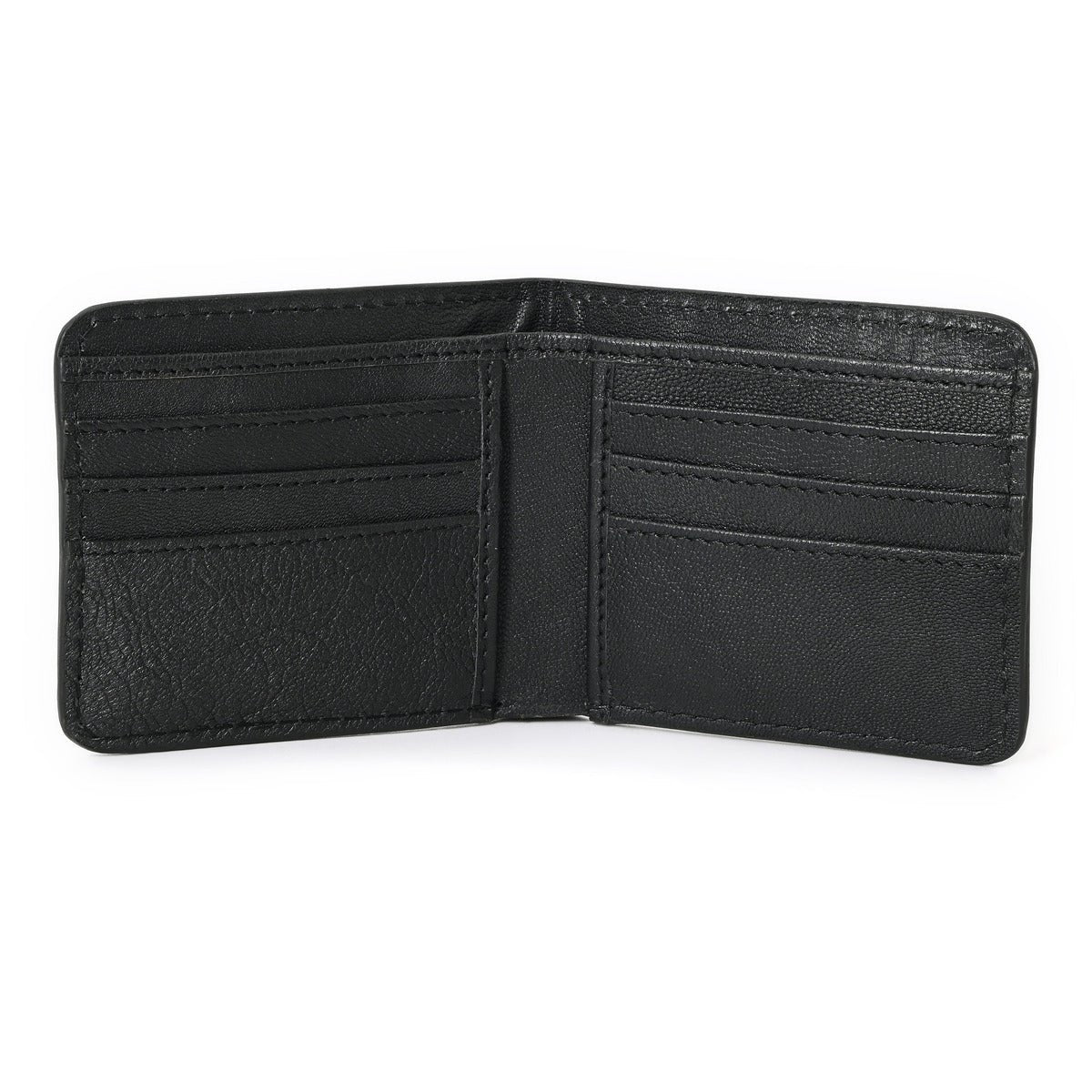 HushaHide™ Rustic Leather Wallet – Perfect Gift for Men, Handcrafted in India - HUSHAHIDE