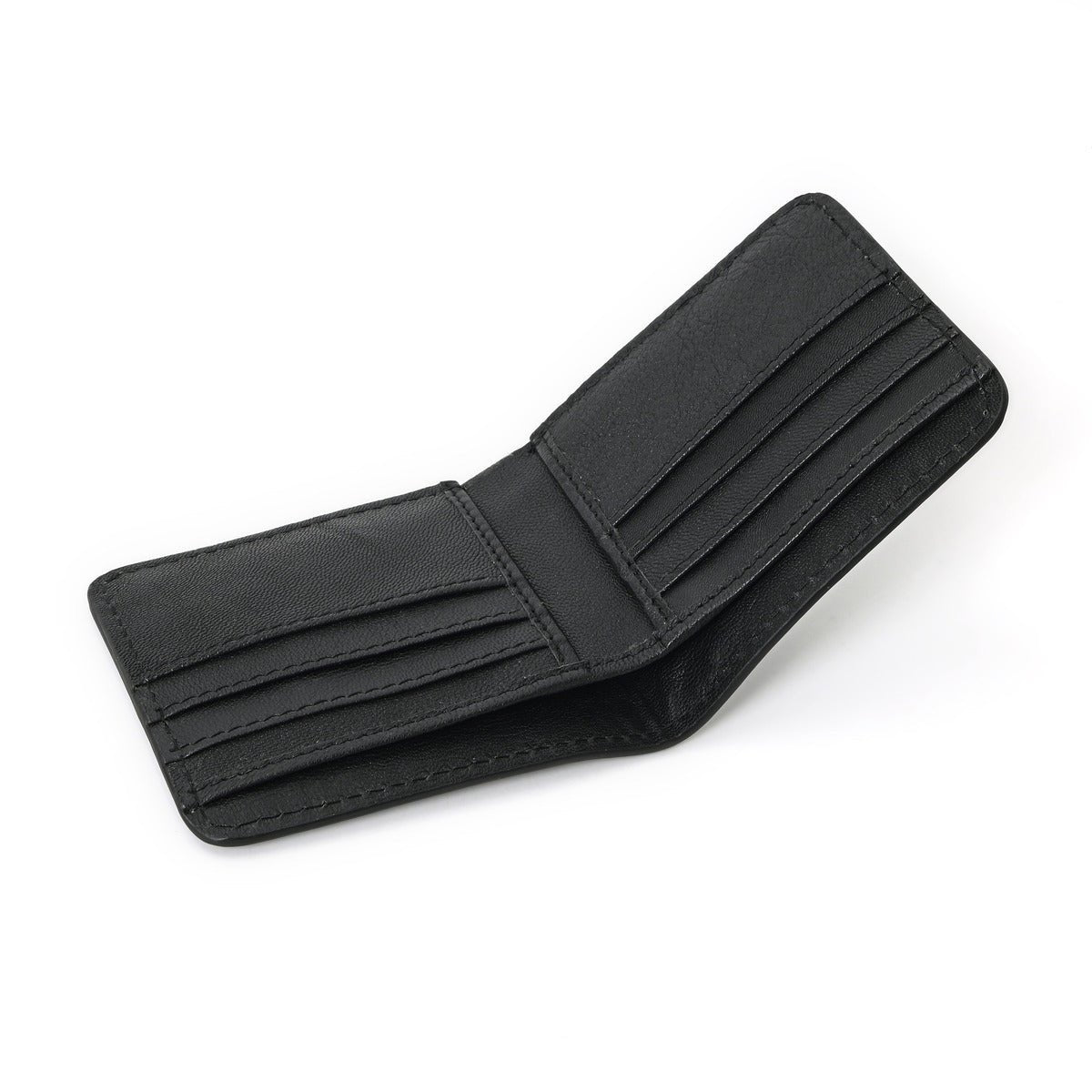 HushaHide™ Rustic Leather Wallet – Perfect Gift for Men, Handcrafted in India - HUSHAHIDE