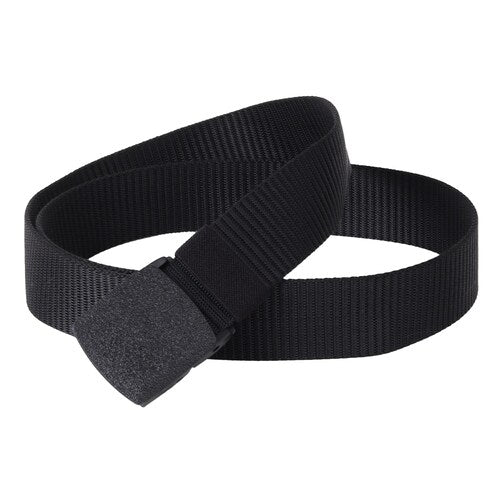 Men's Tactical Nylon Belt with Plastic Buckle – Lightweight, Adjustable & Durable for Jeans, Cargo, Outdoor Use - HUSHAHIDE